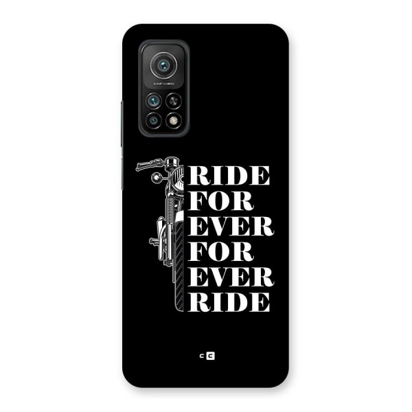 Ride Forever Back Case for Mi 10T Pro 5G