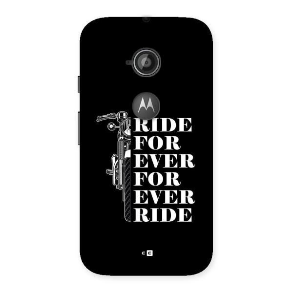 Ride Forever Back Case for Moto E 2nd Gen
