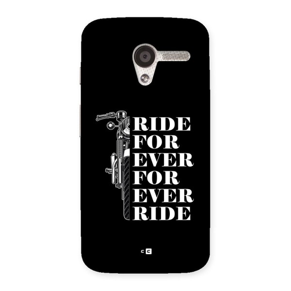 Ride Forever Back Case for Moto X