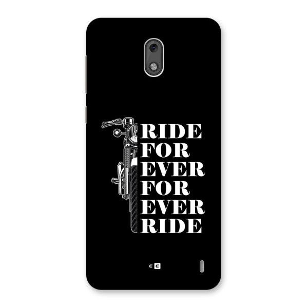 Ride Forever Back Case for Nokia 2