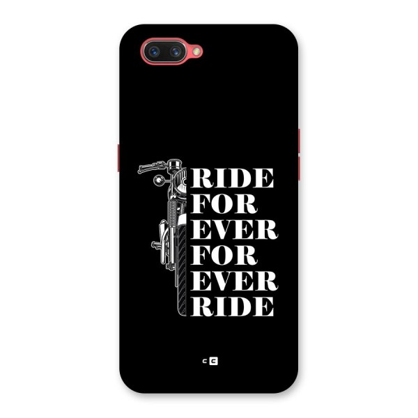 Ride Forever Back Case for Oppo A3s