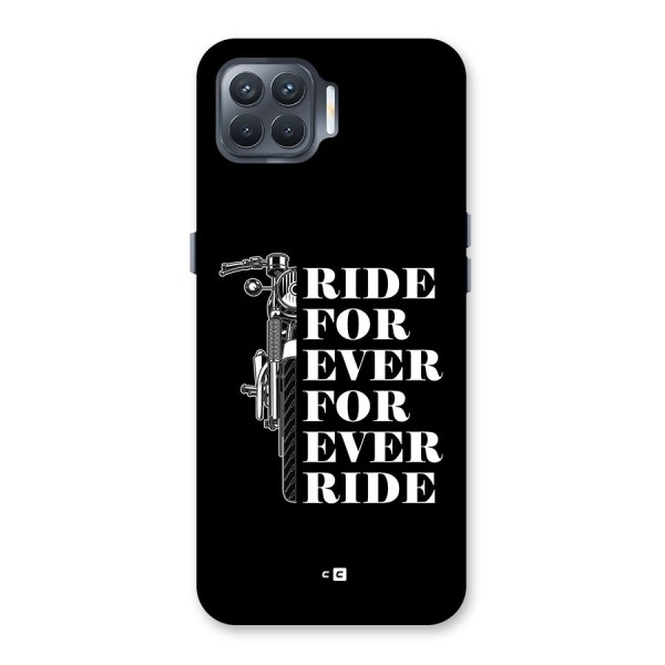 Ride Forever Back Case for Oppo F17 Pro