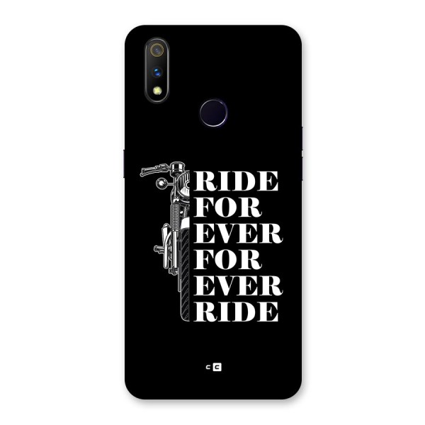 Ride Forever Back Case for Realme 3 Pro