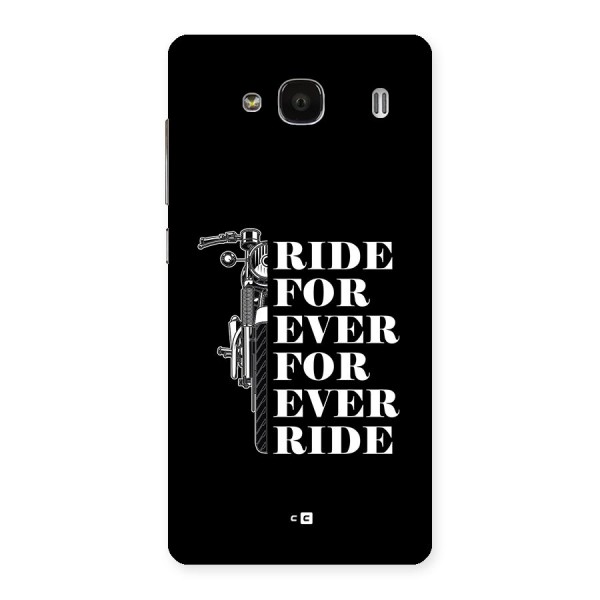 Ride Forever Back Case for Redmi 2s