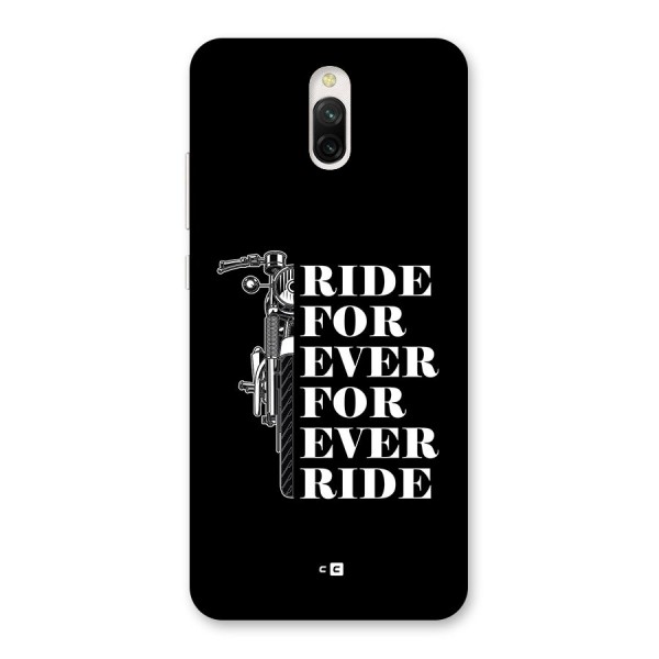 Ride Forever Back Case for Redmi 8A Dual