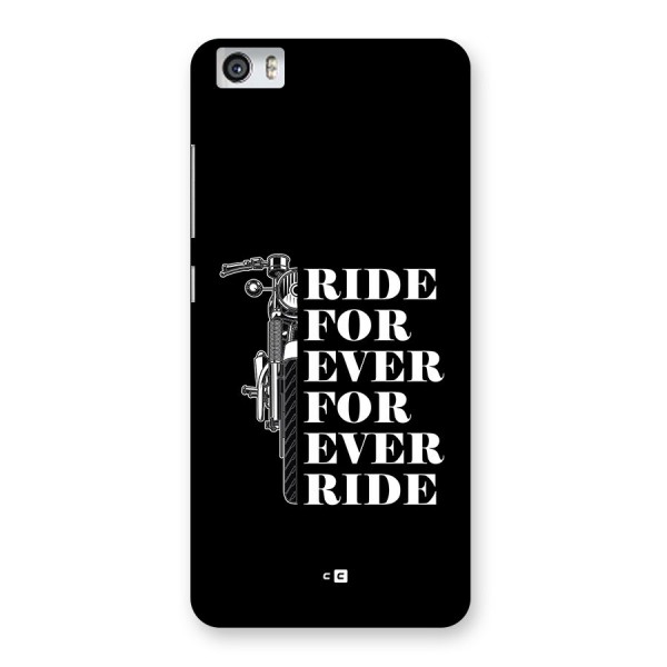 Ride Forever Back Case for Redmi Mi 5