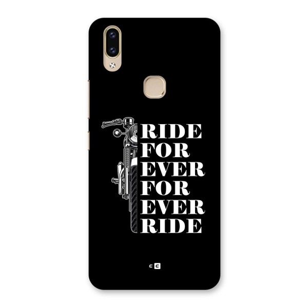 Ride Forever Back Case for Vivo V9