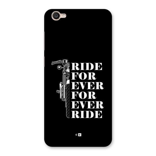 Ride Forever Back Case for Vivo Y55