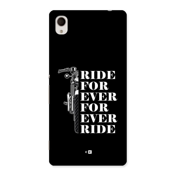 Ride Forever Back Case for Xperia M4