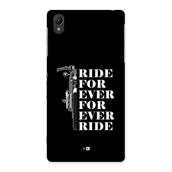 Ride Forever Back Case for Xperia Z2