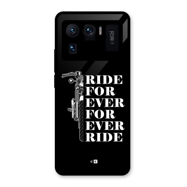 Ride Forever Glass Back Case for Mi 11 Ultra