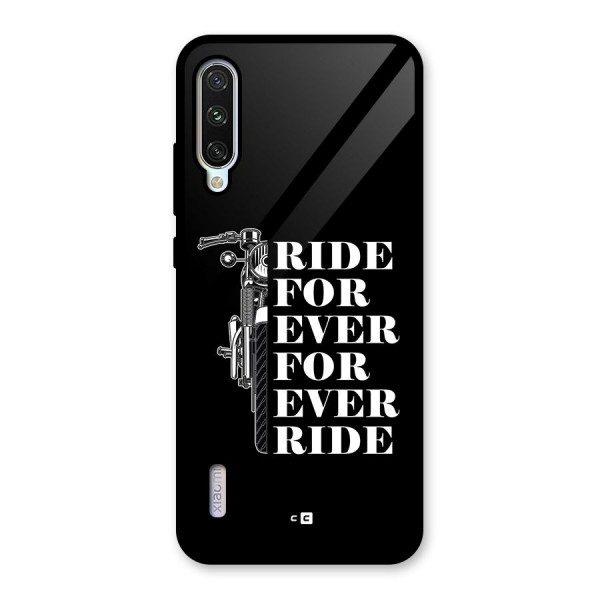 Ride Forever Glass Back Case for Mi A3