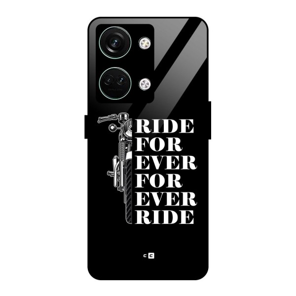 Ride Forever Glass Back Case for Oneplus Nord 3