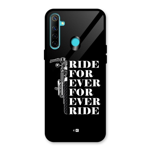 Ride Forever Glass Back Case for Realme 5