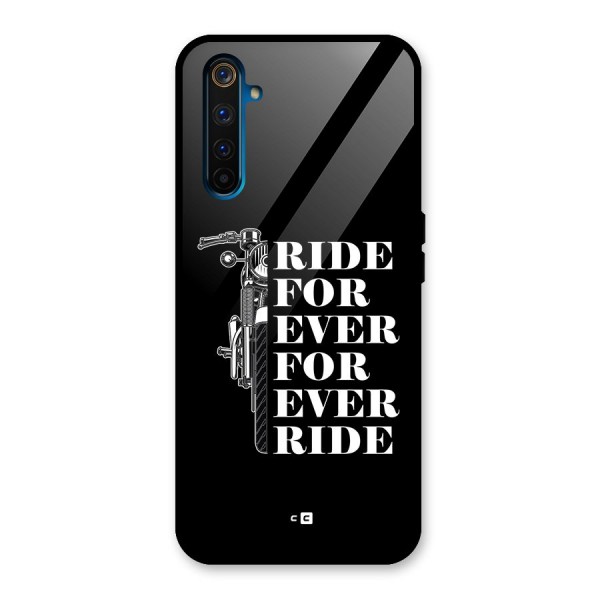 Ride Forever Glass Back Case for Realme 6 Pro