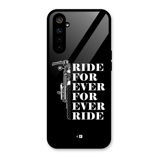 Ride Forever Glass Back Case for Realme 6i