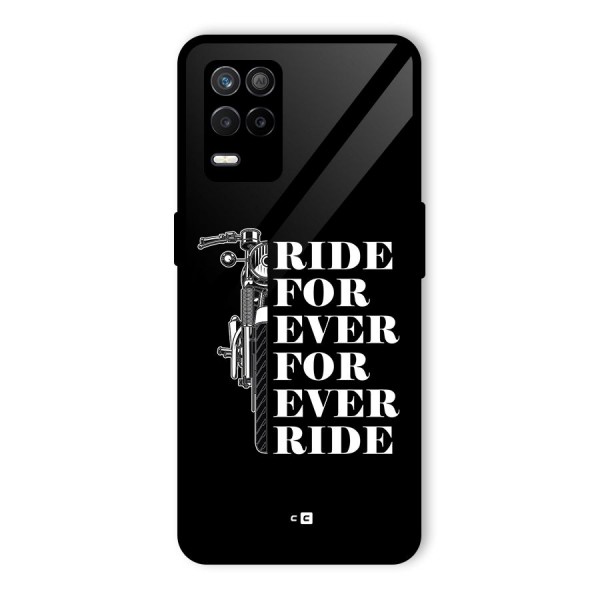 Ride Forever Glass Back Case for Realme 9 5G