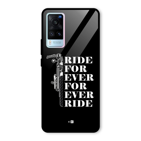 Ride Forever Glass Back Case for Vivo X60