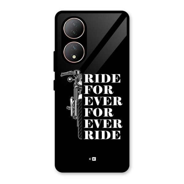 Ride Forever Glass Back Case for Vivo Y100A