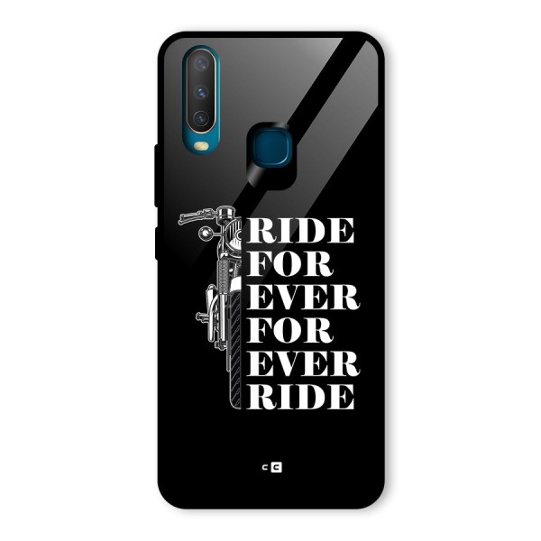 Ride Forever Glass Back Case for Vivo Y12