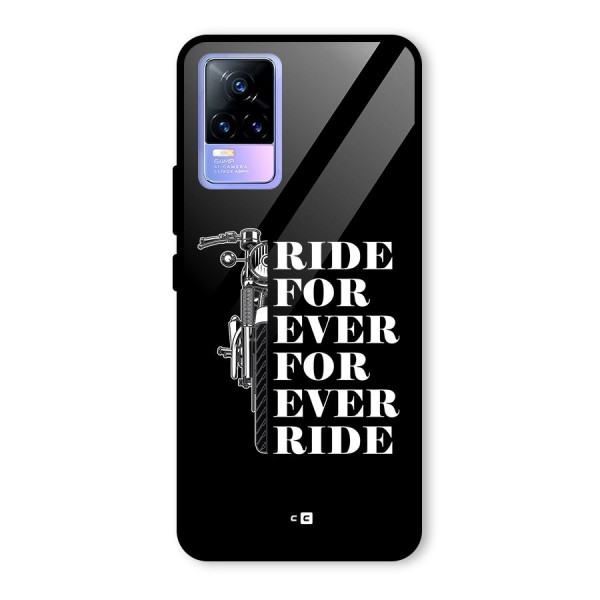 Ride Forever Glass Back Case for Vivo Y73