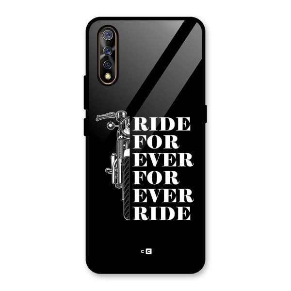 Ride Forever Glass Back Case for Vivo Z1x