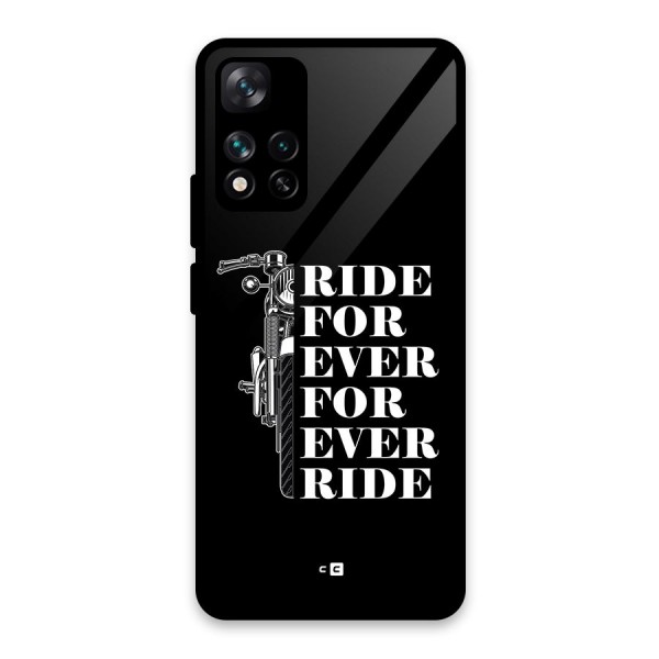 Ride Forever Glass Back Case for Xiaomi 11i 5G