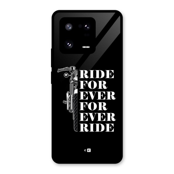 Ride Forever Glass Back Case for Xiaomi 13 Pro