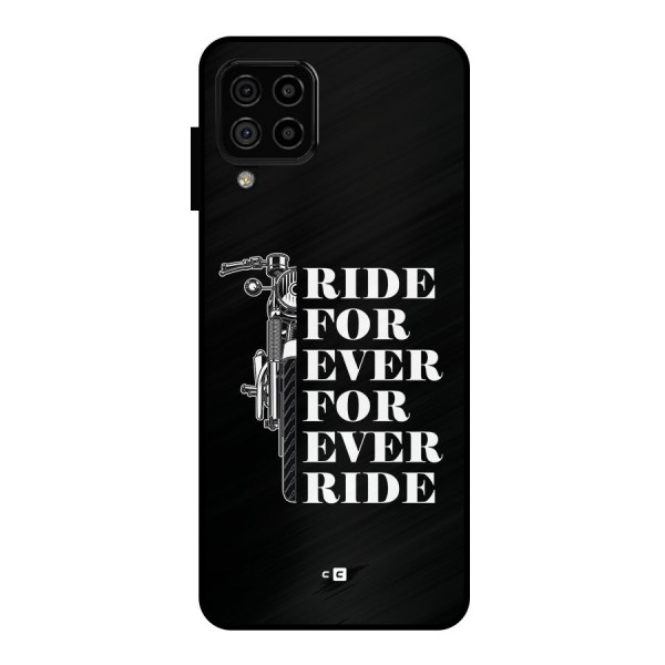 Ride Forever Metal Back Case for Galaxy A22 4G