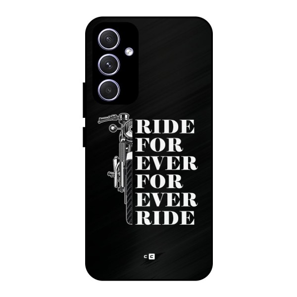 Ride Forever Metal Back Case for Galaxy A54