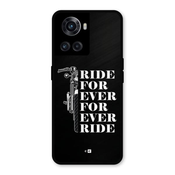 Ride Forever Metal Back Case for OnePlus 10R