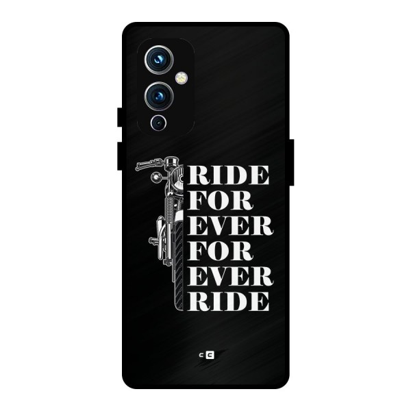 Ride Forever Metal Back Case for OnePlus 9