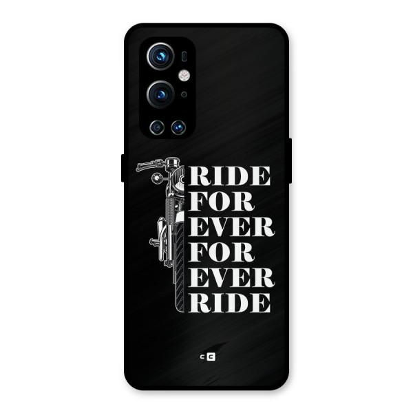 Ride Forever Metal Back Case for OnePlus 9 Pro