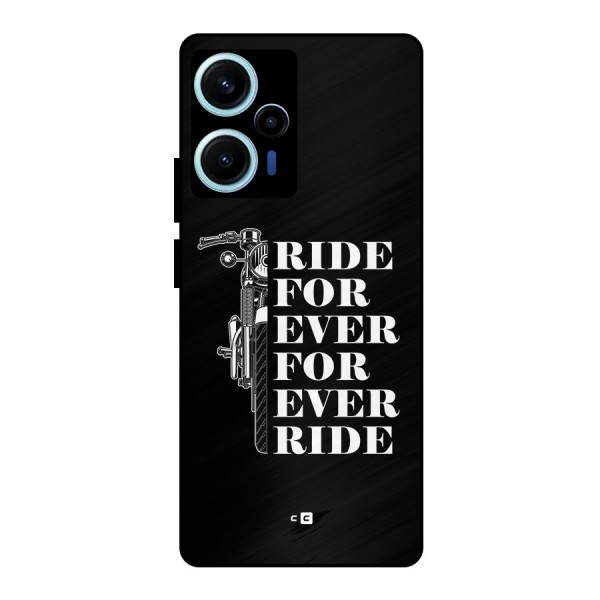 Ride Forever Metal Back Case for Poco F5