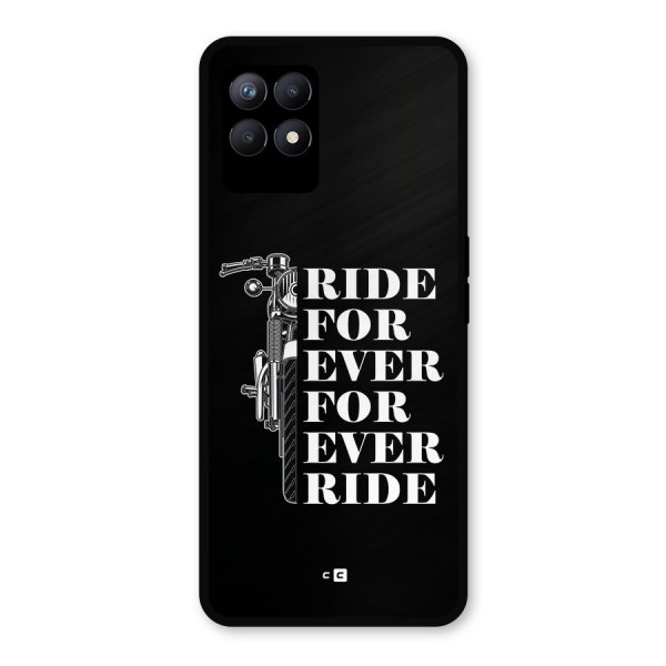 Ride Forever Metal Back Case for Realme 8i