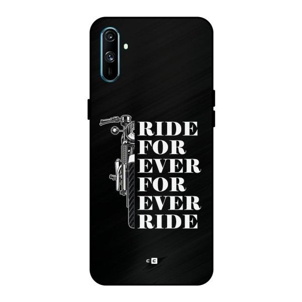 Ride Forever Metal Back Case for Realme C3