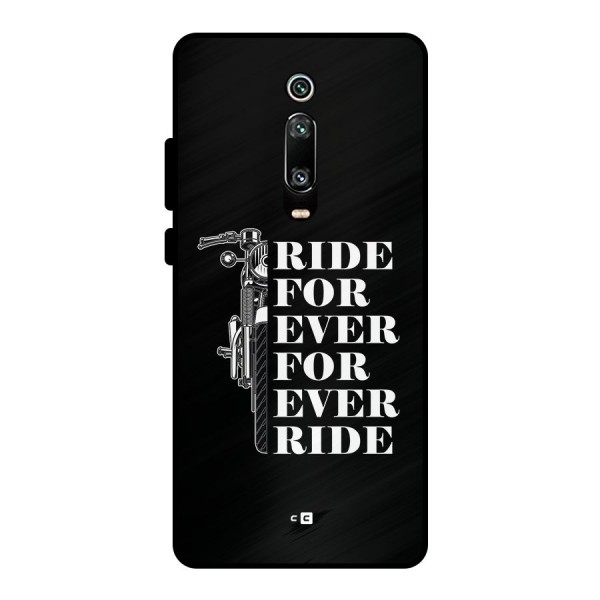 Ride Forever Metal Back Case for Redmi K20 Pro