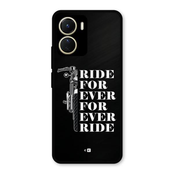 Ride Forever Metal Back Case for Vivo Y16