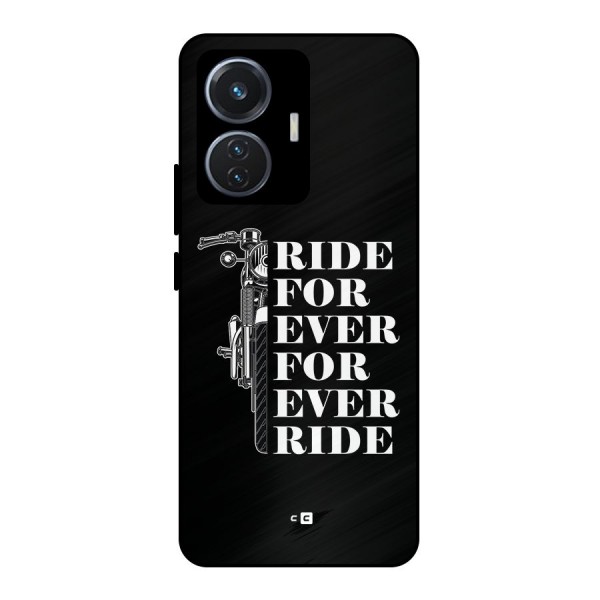 Ride Forever Metal Back Case for iQOO Z6 44W