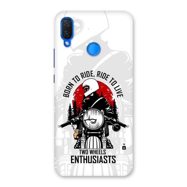 Ride To Live Back Case for Huawei Nova 3i