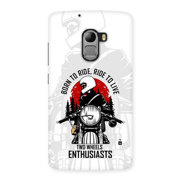 Ride To Live Back Case for Lenovo K4 Note