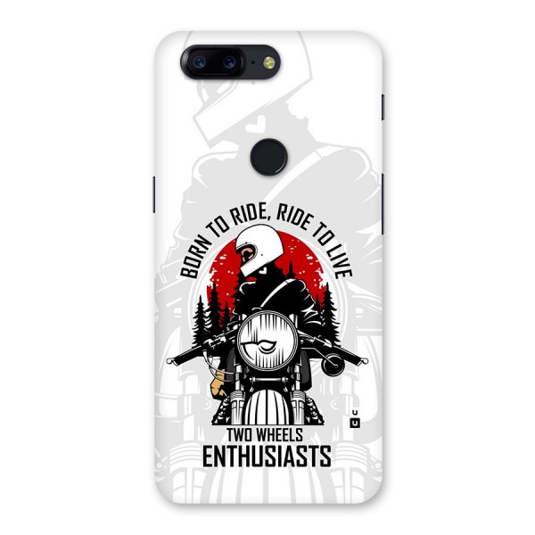 Ride To Live Back Case for OnePlus 5T