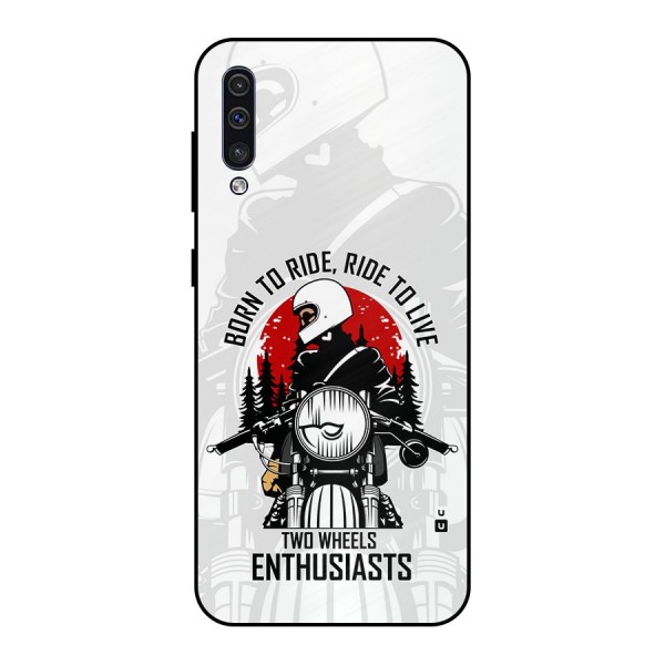 Ride To Live Metal Back Case for Galaxy A50s