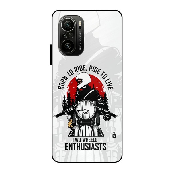 Ride To Live Metal Back Case for Mi 11x