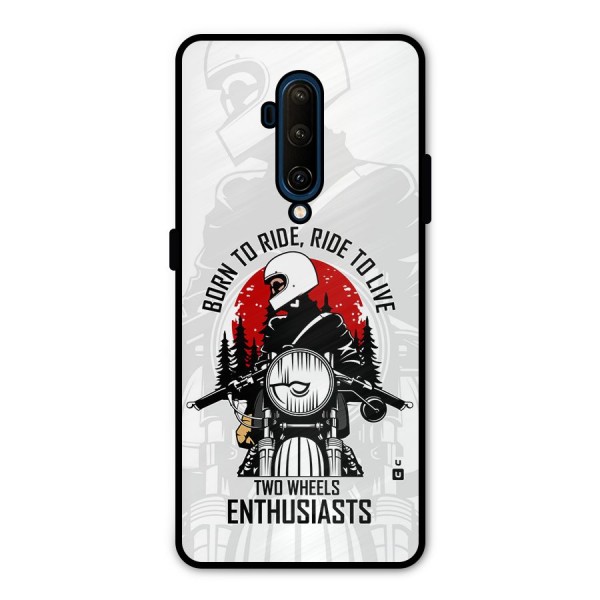 Ride To Live Metal Back Case for OnePlus 7T Pro