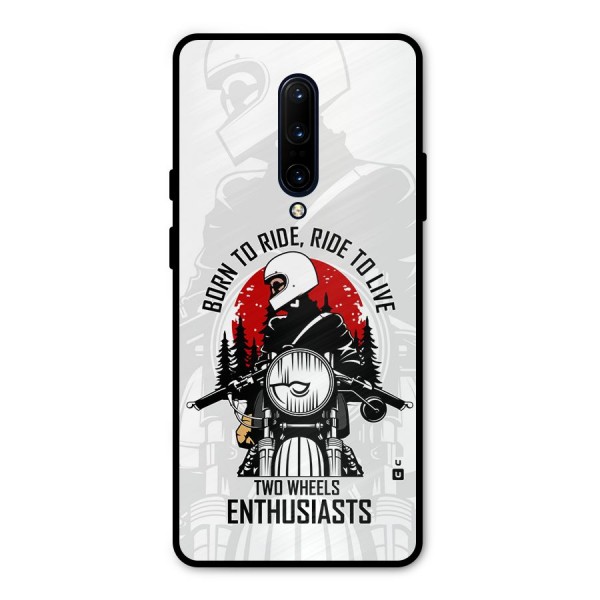 Ride To Live Metal Back Case for OnePlus 7 Pro