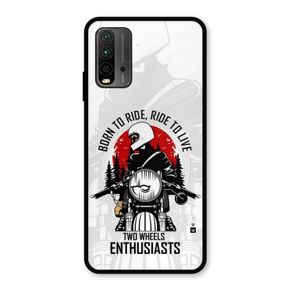 Ride To Live Metal Back Case for Redmi 9 Power