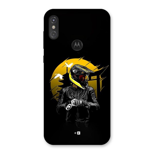 Rider Ready Back Case for Motorola One Power