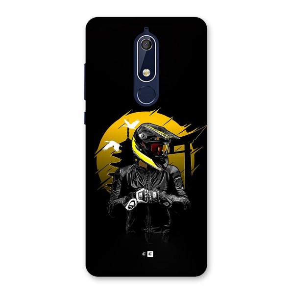 Rider Ready Back Case for Nokia 5.1