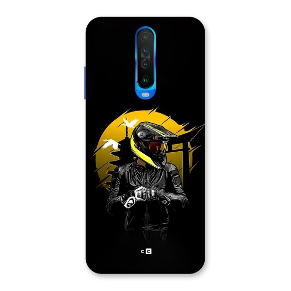 Rider Ready Back Case for Poco X2